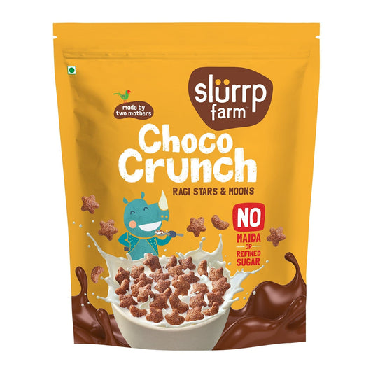 Slurrp Farm Jumbo Pack Choco Crunch - Ragi Stars and Moons