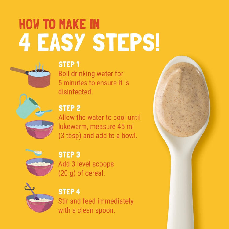 Slurrp Farm Cereal pack of 1 Mango, Ragi and Rice Cereal with Milk