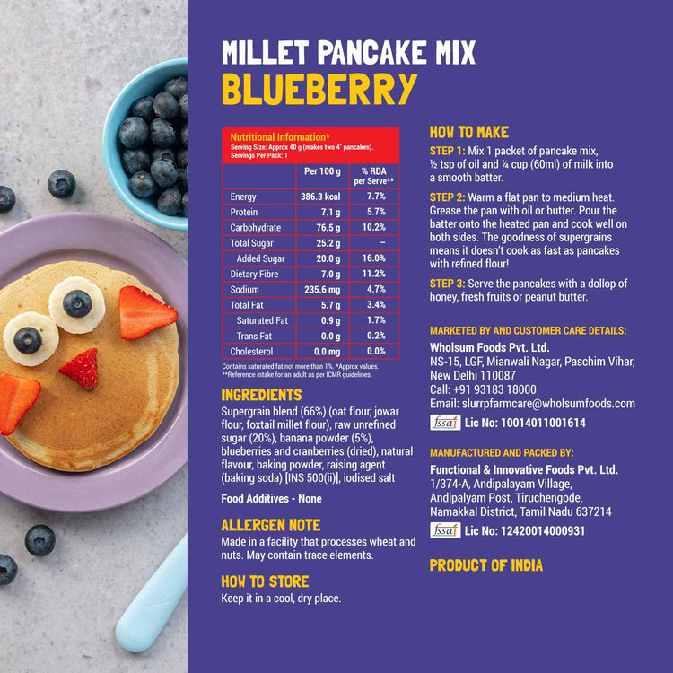 Slurrp Farm Cereal Pancakes Trial Pack Combo