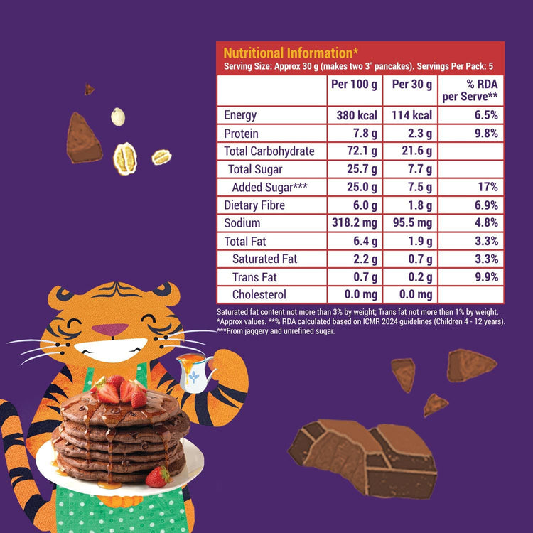Slurrp Farm Pancake Double Chocolate Millet Pancake Mix