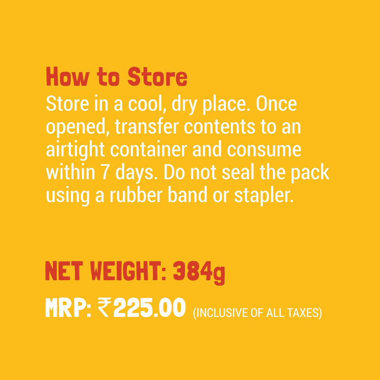 Slurrp Farm Hakka Noodle Millet Noodles - Classic Masala Family Pack (Serves 8)