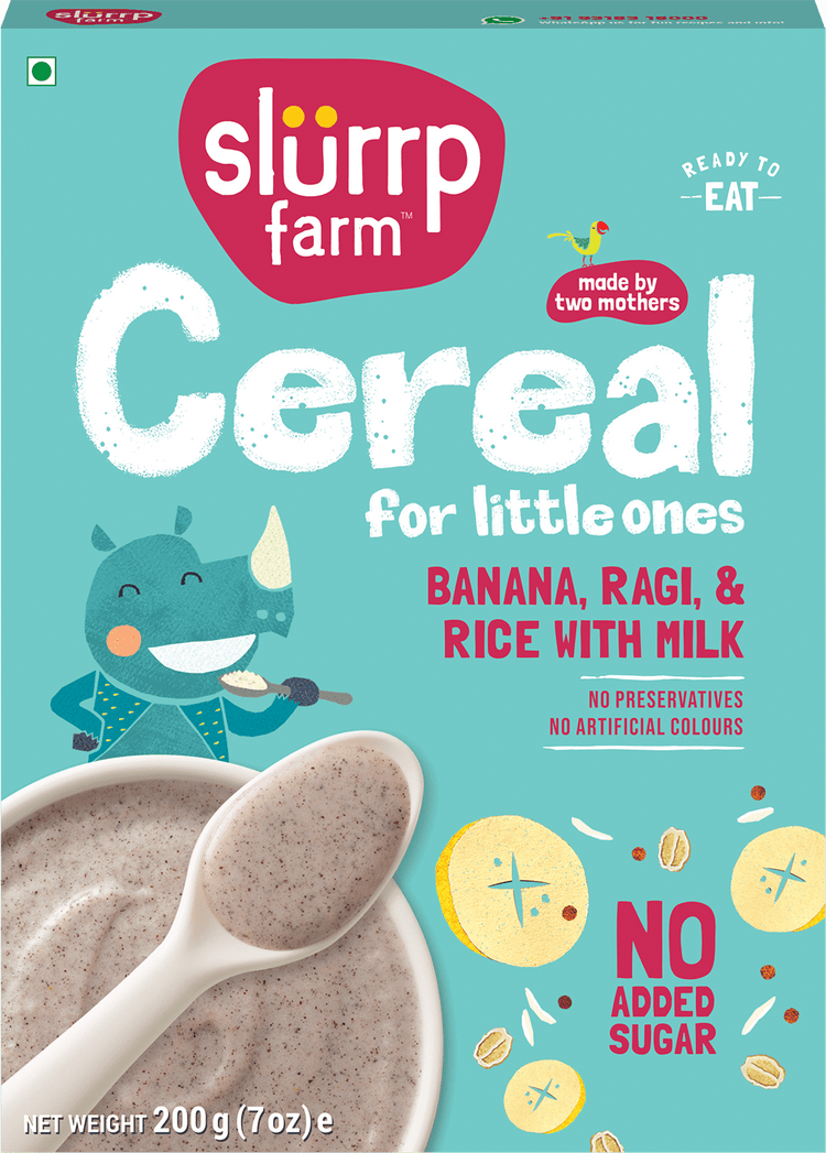 Banana, Ragi & Rice Cereal | 200g