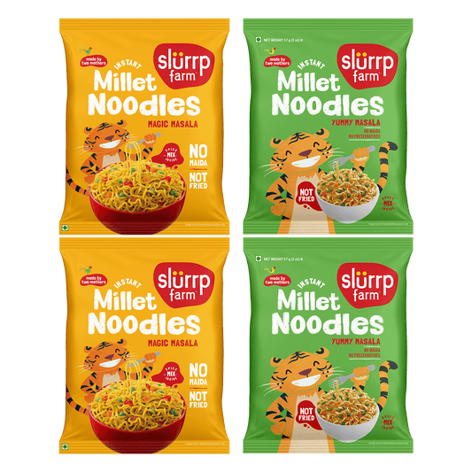 Instant Millet Noodles - Yummy Masala & Magic Masala
