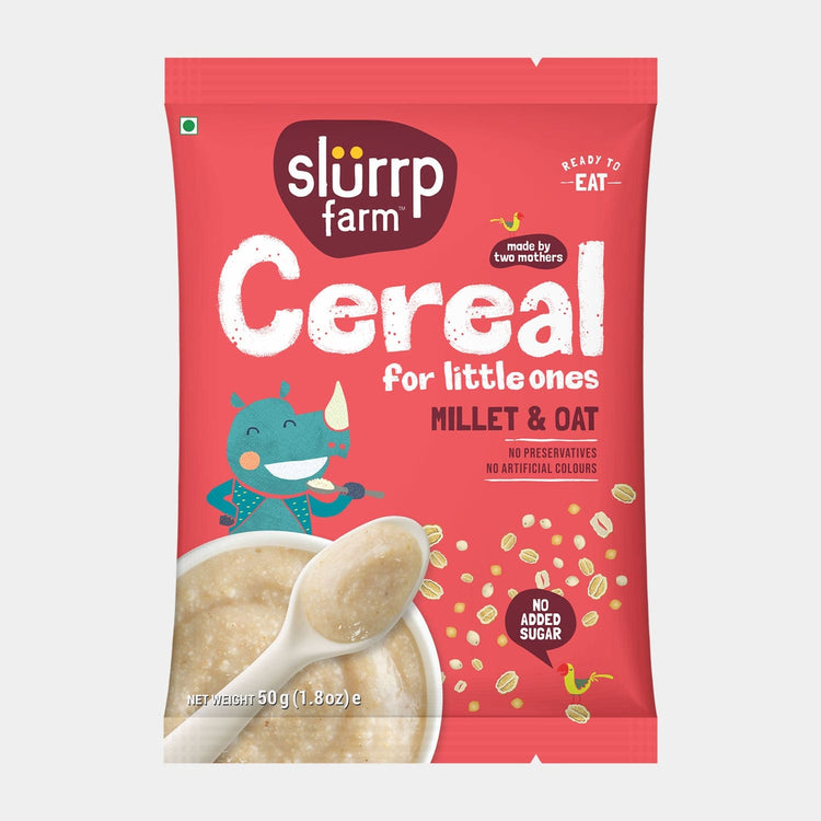 Slurrp Farm Trial Pack - Millet Oat Porridge (Daliya/Suji substitute)