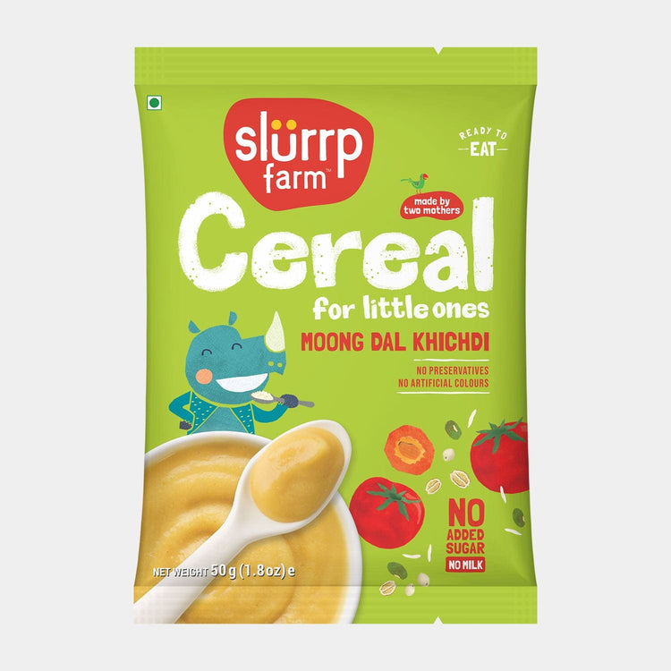 Slurrp Farm Baby Cereal Trial Pack - Moong Dal Khichdi