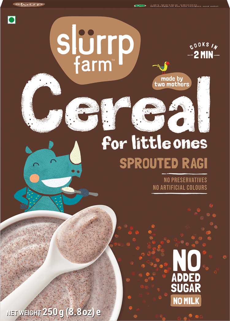 Rabitat Flask + Sprouted Ragi Cereal