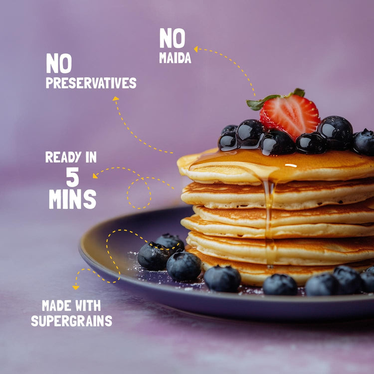 Slurrp Farm Pancake Blueberry Millet Pancake Mix