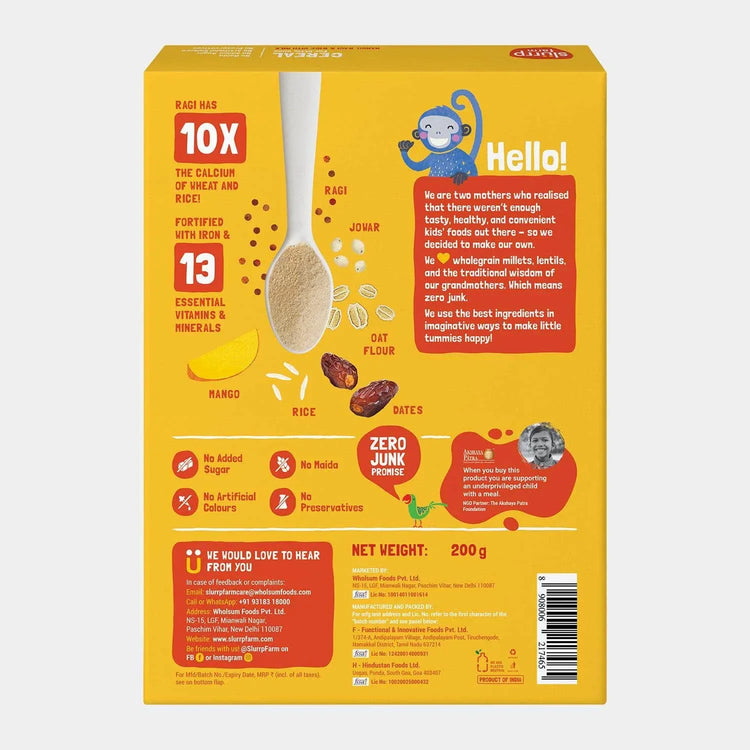 Slurrp Farm Cereal Bestseller Super Combo: Cereals for Little Ones