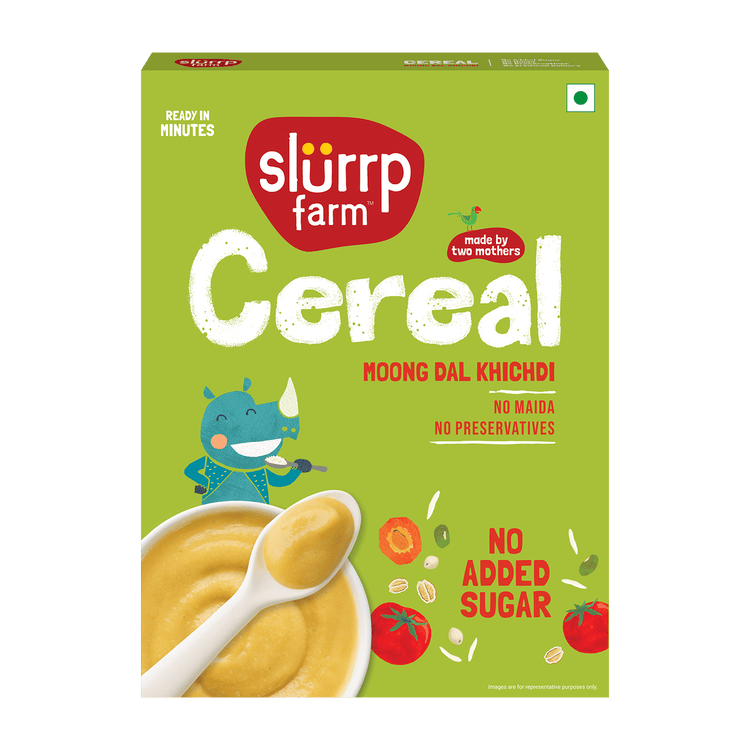 Slurrp Farm Cereal Moong Dal Khichdi Porridge Mix