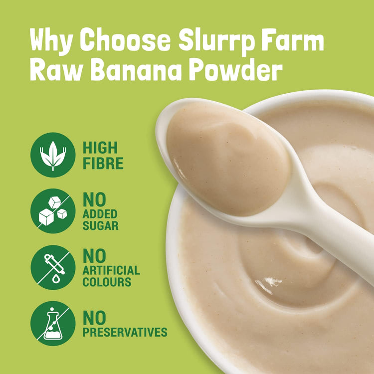 Slurrp Farm pack of 1 Raw Nendran Banana Powder