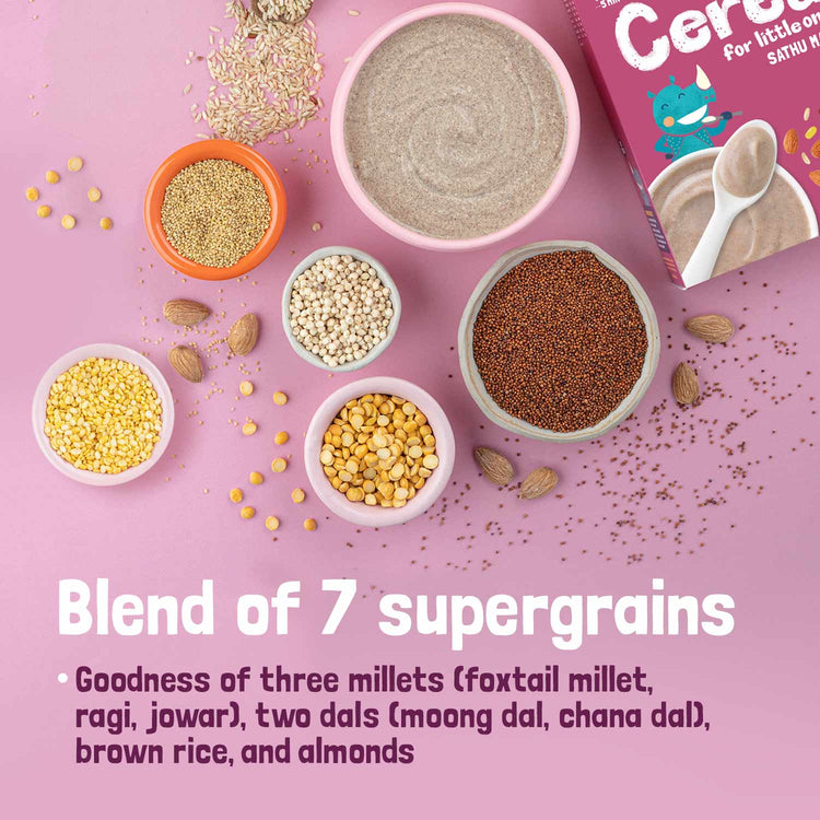 Slurrp Farm Sathu Maavu pack of 1 Sathu Maavu Porridge Mix