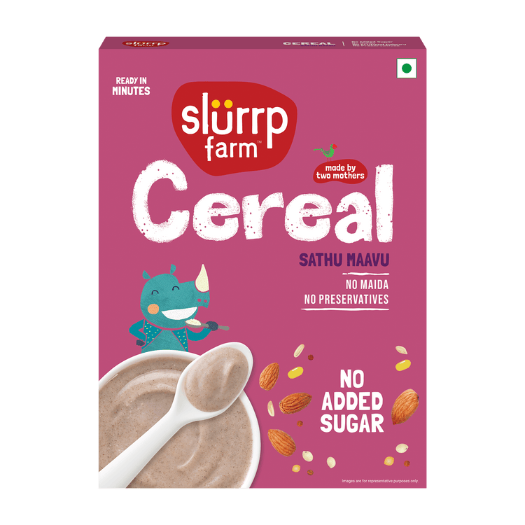 Slurrp Farm Cereal Sathu Maavu Porridge Mix