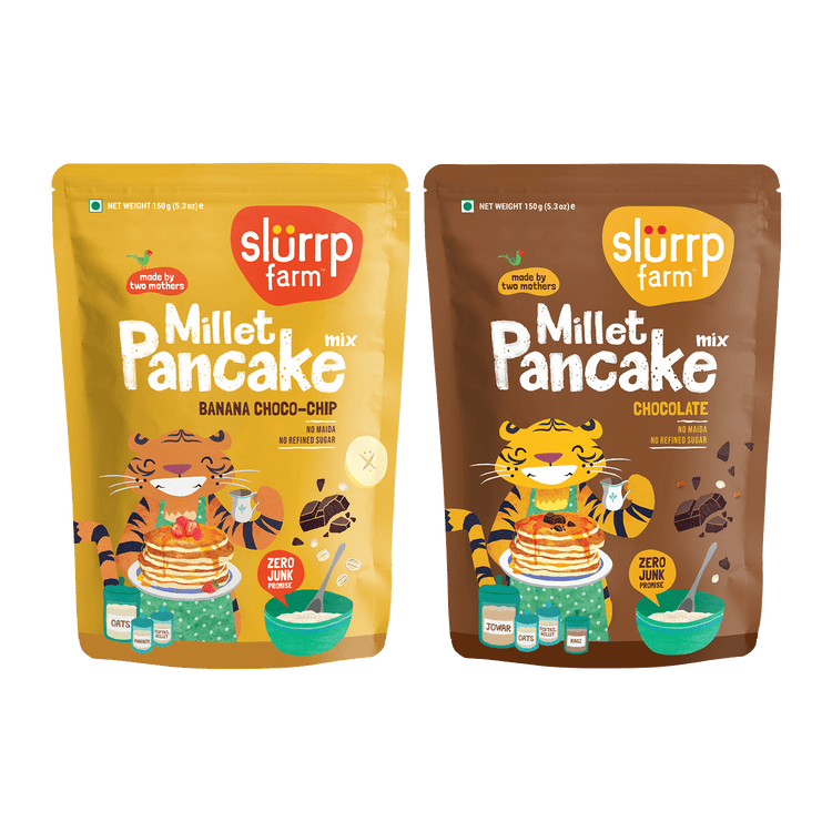 Slurrp Farm Bestseller Super Combo: Millet Pancake (Pack of 2)