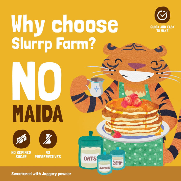 Slurrp Farm Banana Choco-Chip Millet Pancake