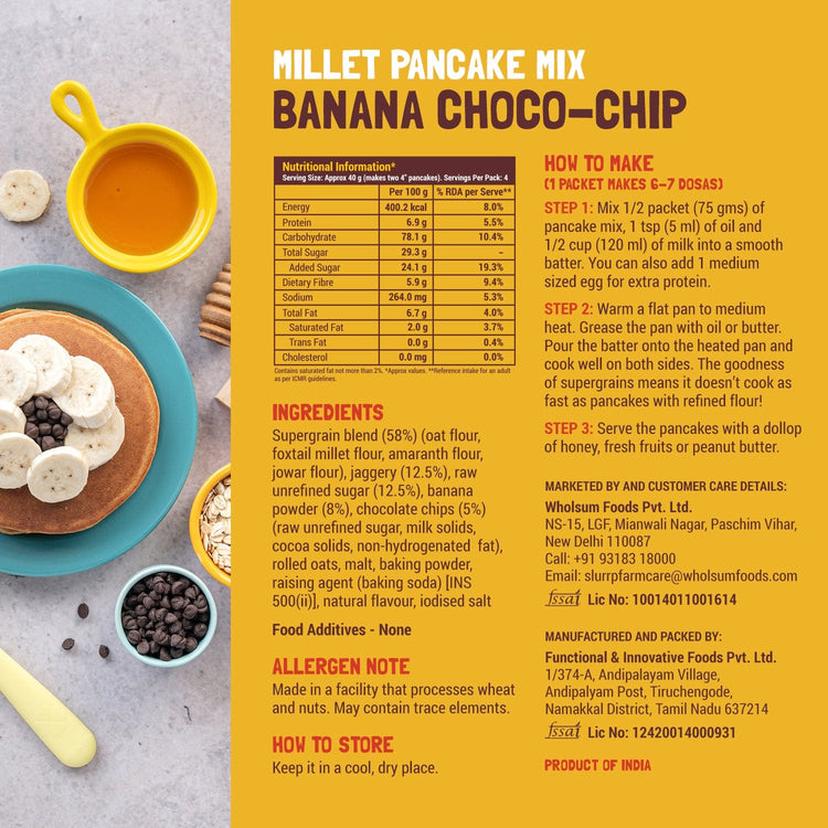 Slurrp Farm Bestseller Super Combo: Millet Pancake (Pack of 2)