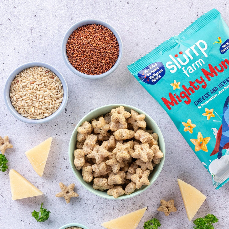 Slurrp Farm Mighty Munch - Cheese & Herbs