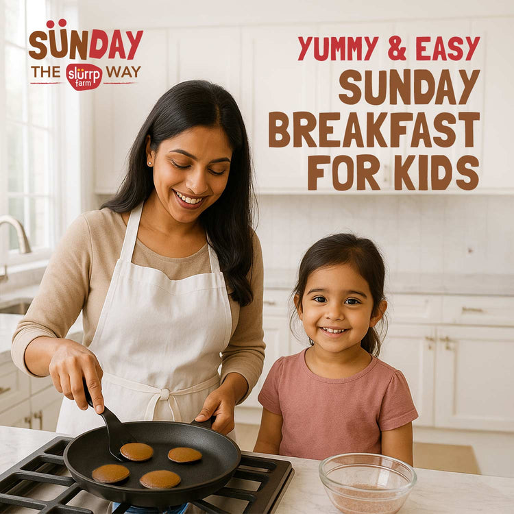 Slurrp Farm Pancake Chocolate Millet Pancake Mix | No Maida