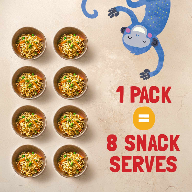 Instant Noodles - Serves 8 (Pack of 4)