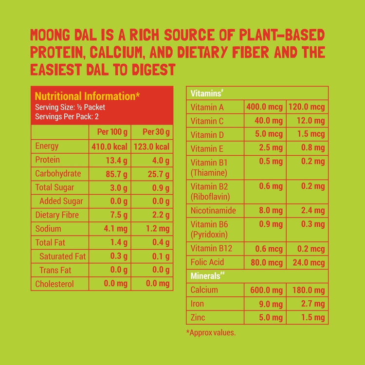 Slurrp Farm Baby Cereal Trial Pack - Moong Dal Khichdi