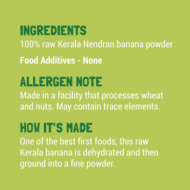 Slurrp Farm pack of 1 Raw Nendran Banana Powder