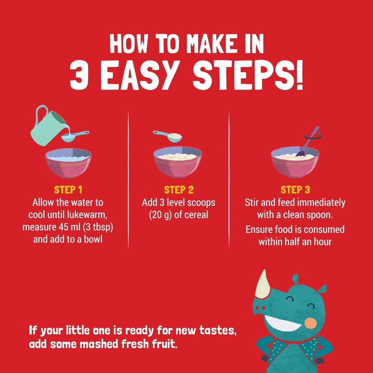 Slurrp Farm Wheat, Apple & Date with Milk | Instant Cereal