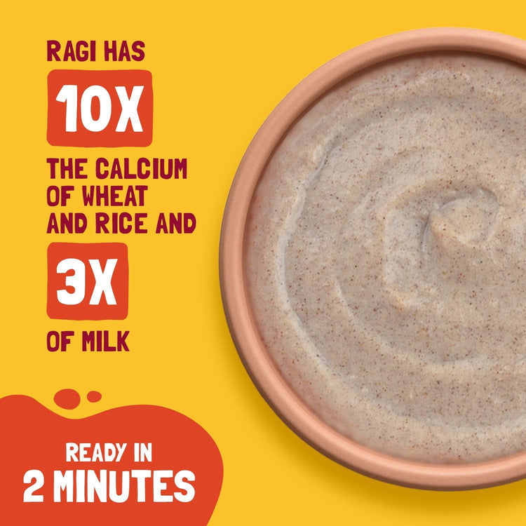 Slurrp Farm Cereal pack of 1 Mango, Ragi and Rice Cereal with Milk