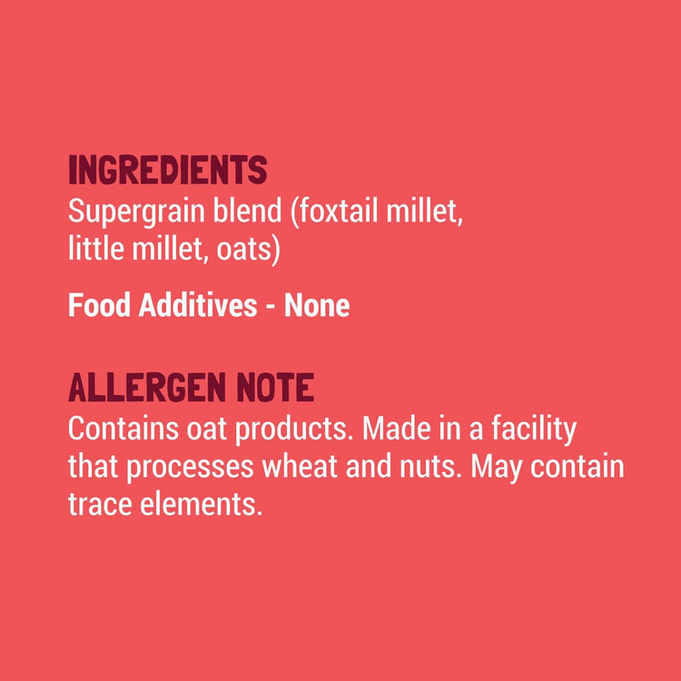 Slurrp Farm Trial Pack - Millet Oat Porridge (Daliya/Suji substitute)