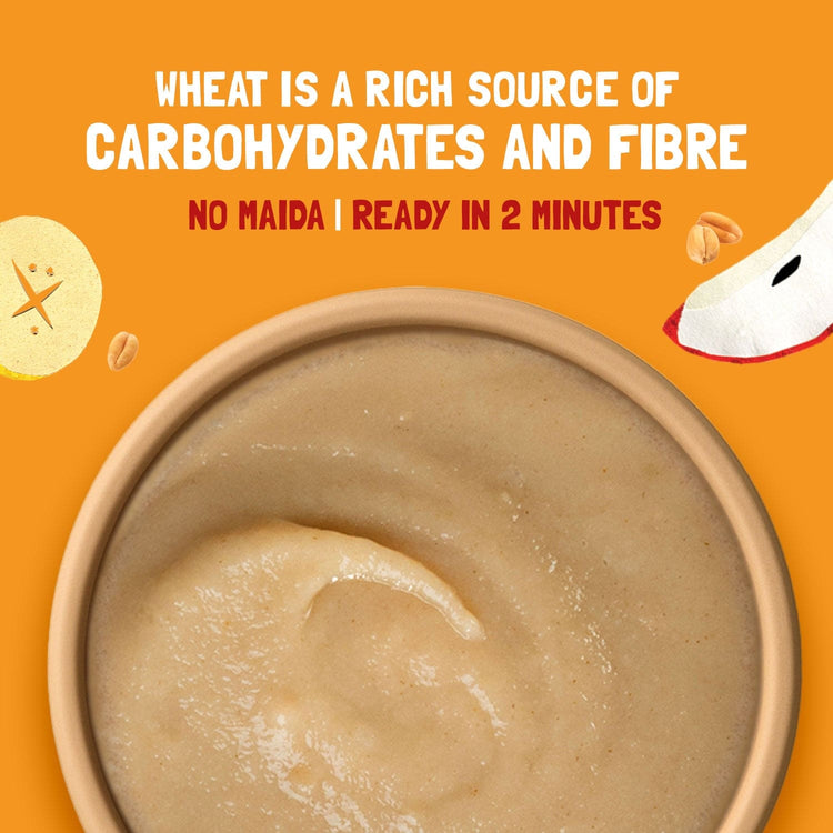 Slurrp Farm Cereal Instant Healthy Cereal | Wheat, Apple & Banana Cereal