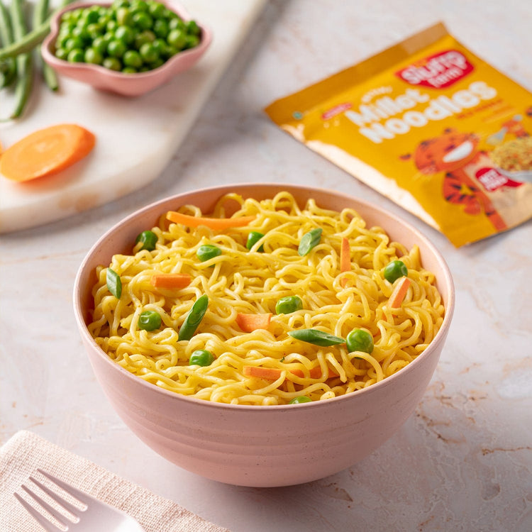 Slurrp Farm Magic Masala - Instant Millet Noodles (Pack of 4)