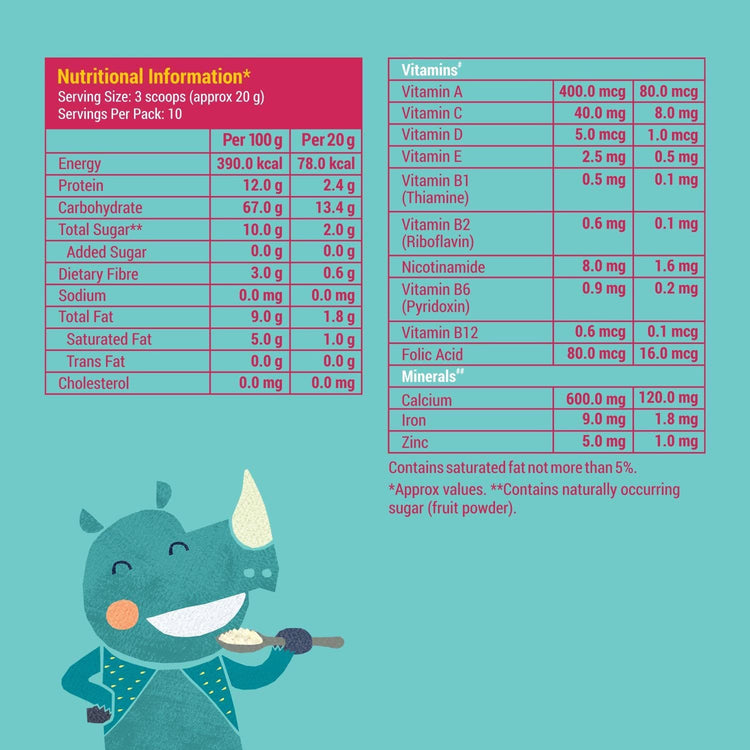 Slurrp Farm Cereal pack of 1 Banana, Ragi and Rice Cereal with Milk