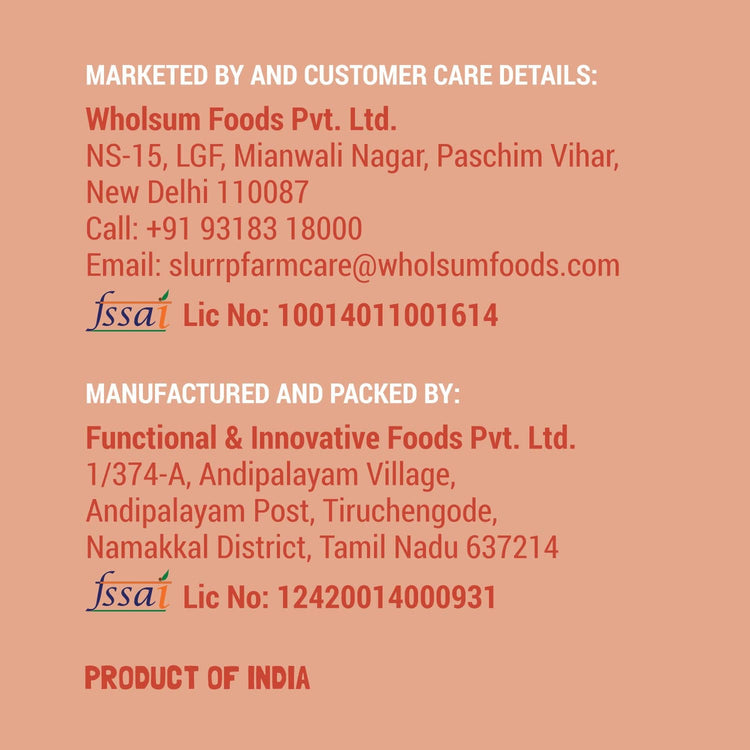 Slurrp Farm Baby Cereal TRIAL PACK - Ragi, Almond and Banana Cereal | Porridge Mix, 50g