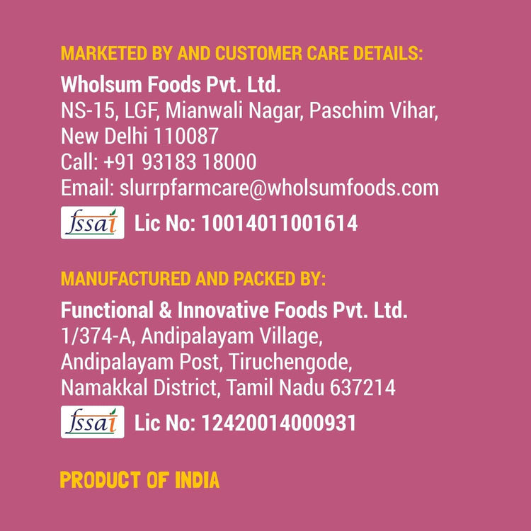 Slurrp Farm Sathu Maavu TRIAL PACK - Sathu Maavu | 100% Natural Porridge Mix, 50g