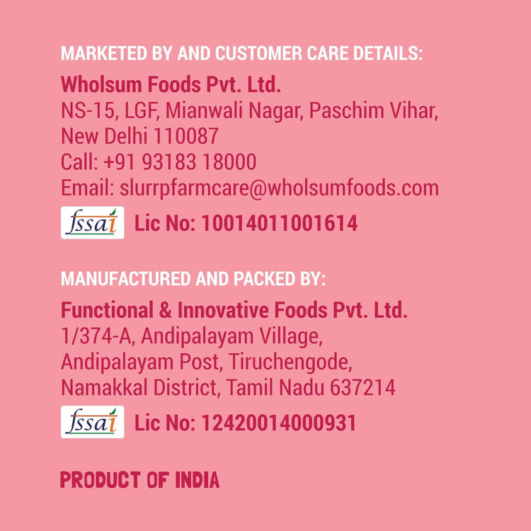 Slurrp Farm Baby Cereal TRIAL PACK - Ragi & Rice Cereal: Strawberry (No Added Sugar), 50g