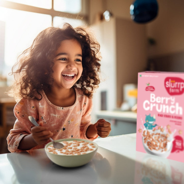 Slurrp Farm Berry Crunch - Ragi Stars and Moons