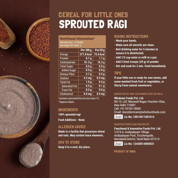 Slurrp Farm Cereal Cereal Trial Packs Combo (Pack of 4)