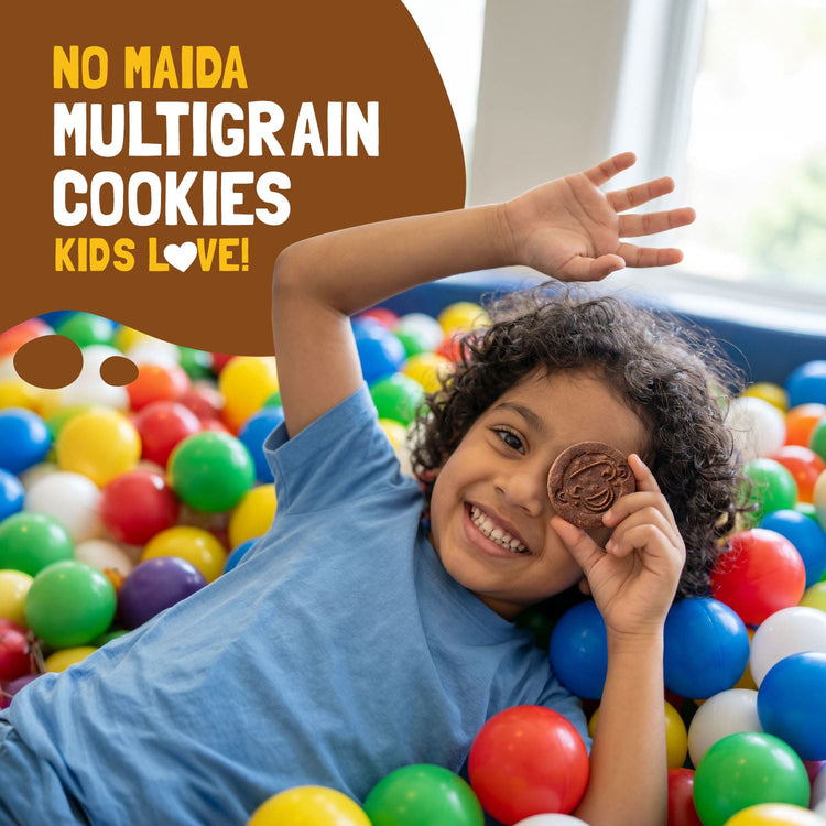 Slurrp Farm Cookies Choco Ragi Cookies | Yummy Multigrain Biscuits