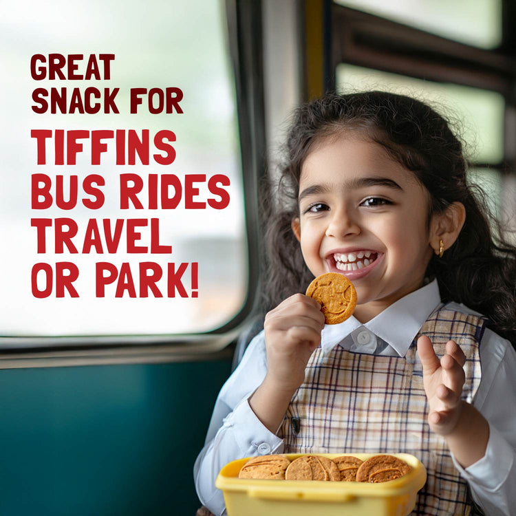 Slurrp Farm Cookies Banana Oat Cookies Combo Pack of 4