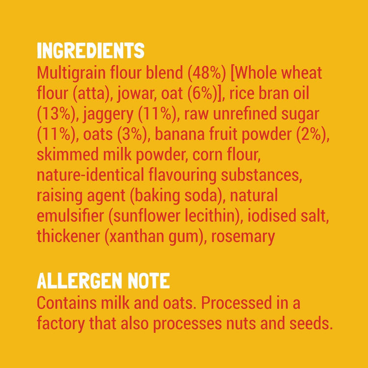 Slurrp Farm Cookies Slurrp Farm Yummy No Maida No Palm Oil Banana Oat Cookies