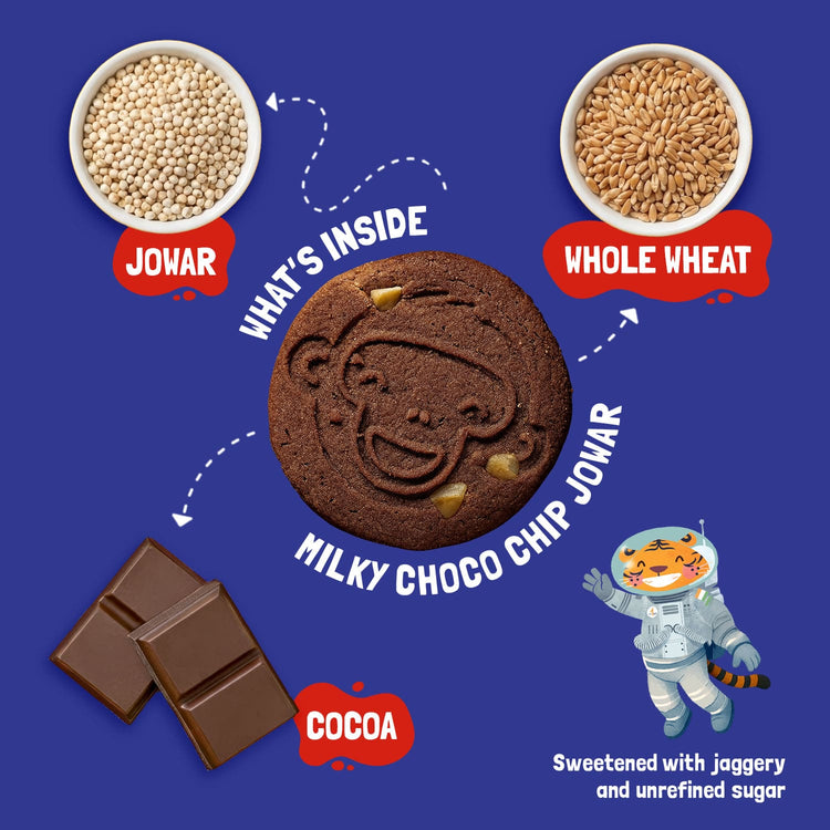 Slurrp Farm Cookies Milky Choco Chip Cookies I Yummy Biscuit