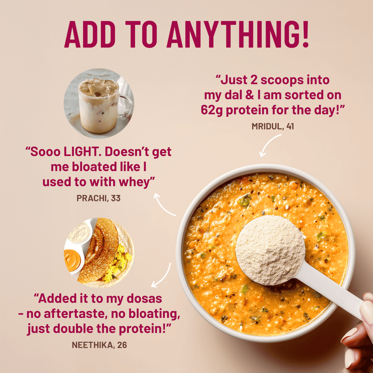 Slurrp Farm Mille Plant Protein | 31g/Scoop | Unflavoured | Fermented Yeast Protein | No Bloat I Vegan | 500g