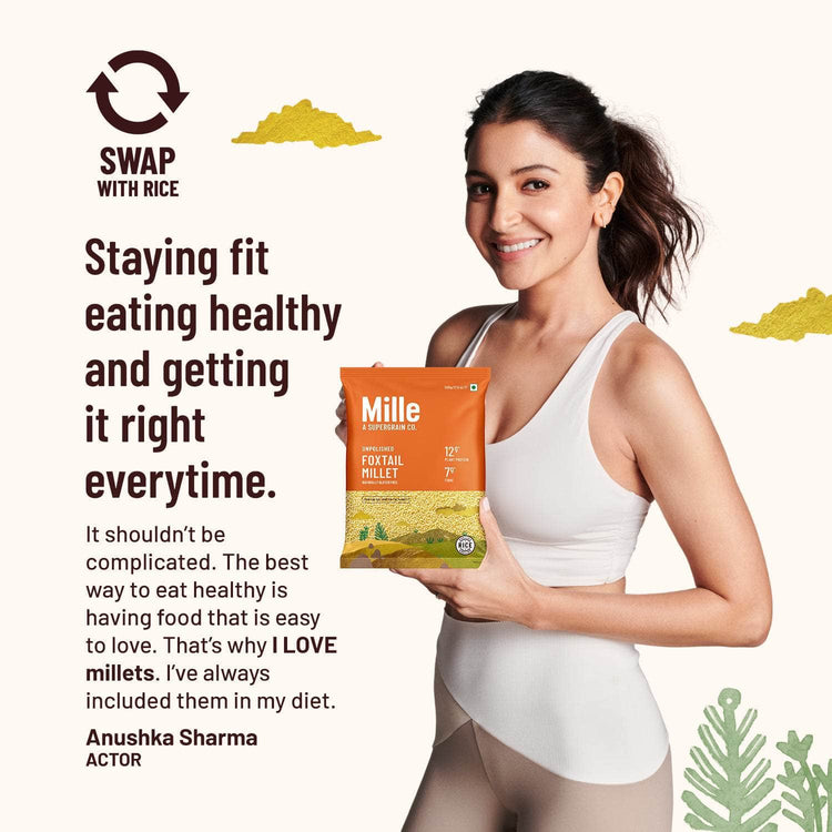 Mille Website Foxtail Millet (Kangni/Navani) | Fasting Friendly | No Soaking required