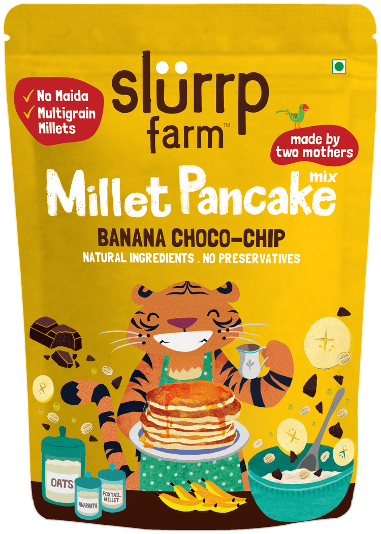 Banana Choco-Chip Millet Pancake | 150g