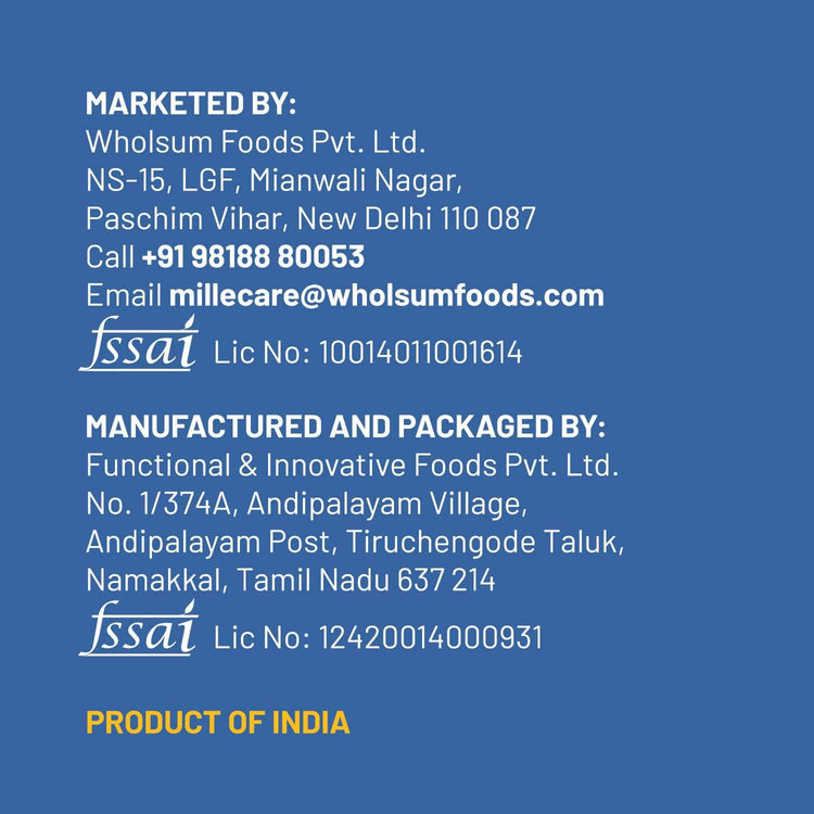 Mille Supergrain Mille Multigrain Oats | Instant, 0 added sugar | 25% of your daily Fibre | Power of 7 super foods with Oats. Ragi, Jowar, Chia & Flax Seeds