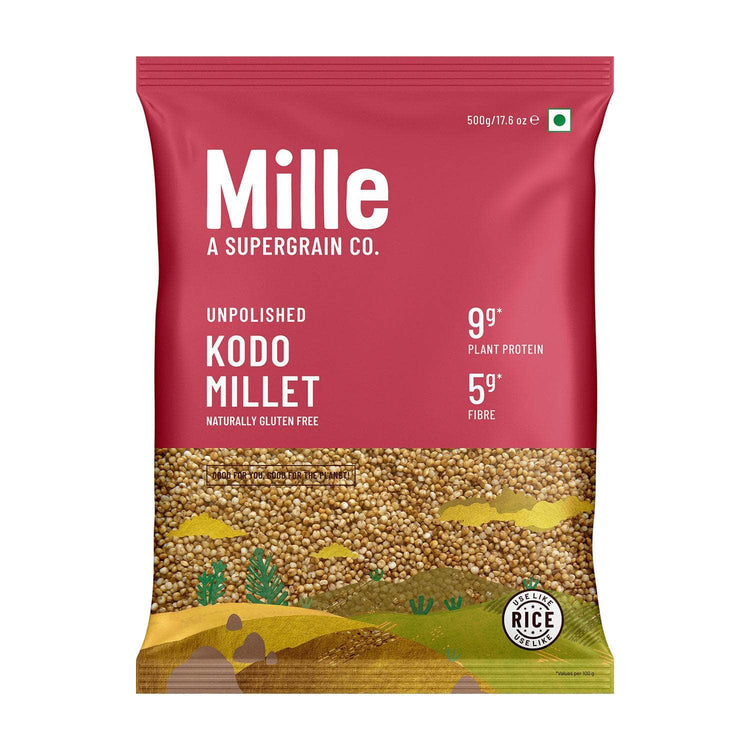 Mille Website Kodo Millet (Kodra/Arikelu) Fasting Friendly | No Soaking required