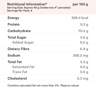 Slurrp Farm Vanilla Millet Pancake | NO ADDED SUGAR OR SWEETNER