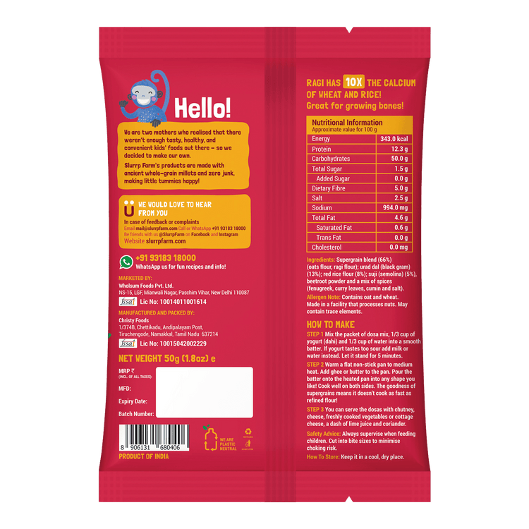 Slurrp Farm Healthy Snacks Trial Pack Combo