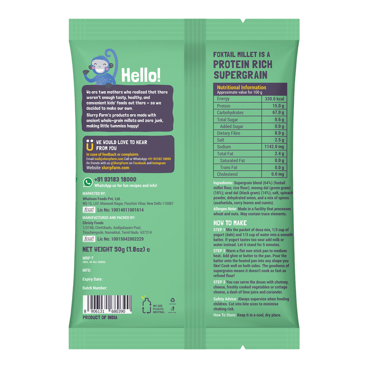 Slurrp Farm Healthy Snacks Trial Pack Combo