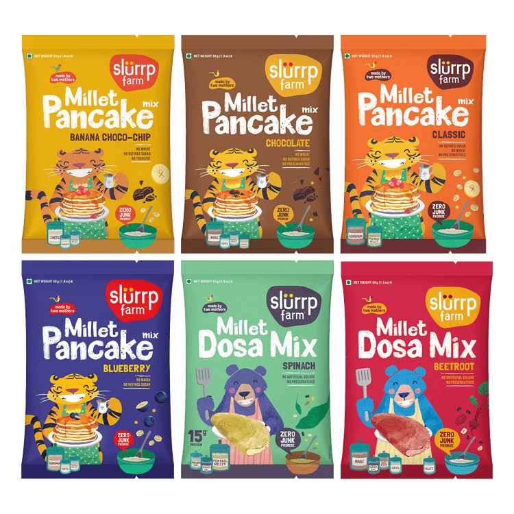 Slurrp Farm Healthy Snacks Trial Pack Combo