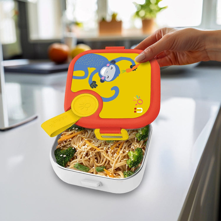 Slurrp Farm wk_wallet Rabitat Lunch Mate, Banana Choco-Chip Pancake, Classic Masala Millet Noodles Combo