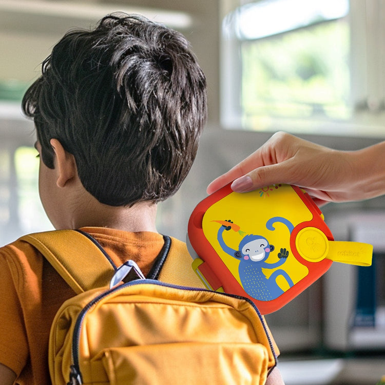 Slurrp Farm wk_wallet Rabitat Lunch Mate, Banana Choco-Chip Pancake, Classic Masala Millet Noodles Combo